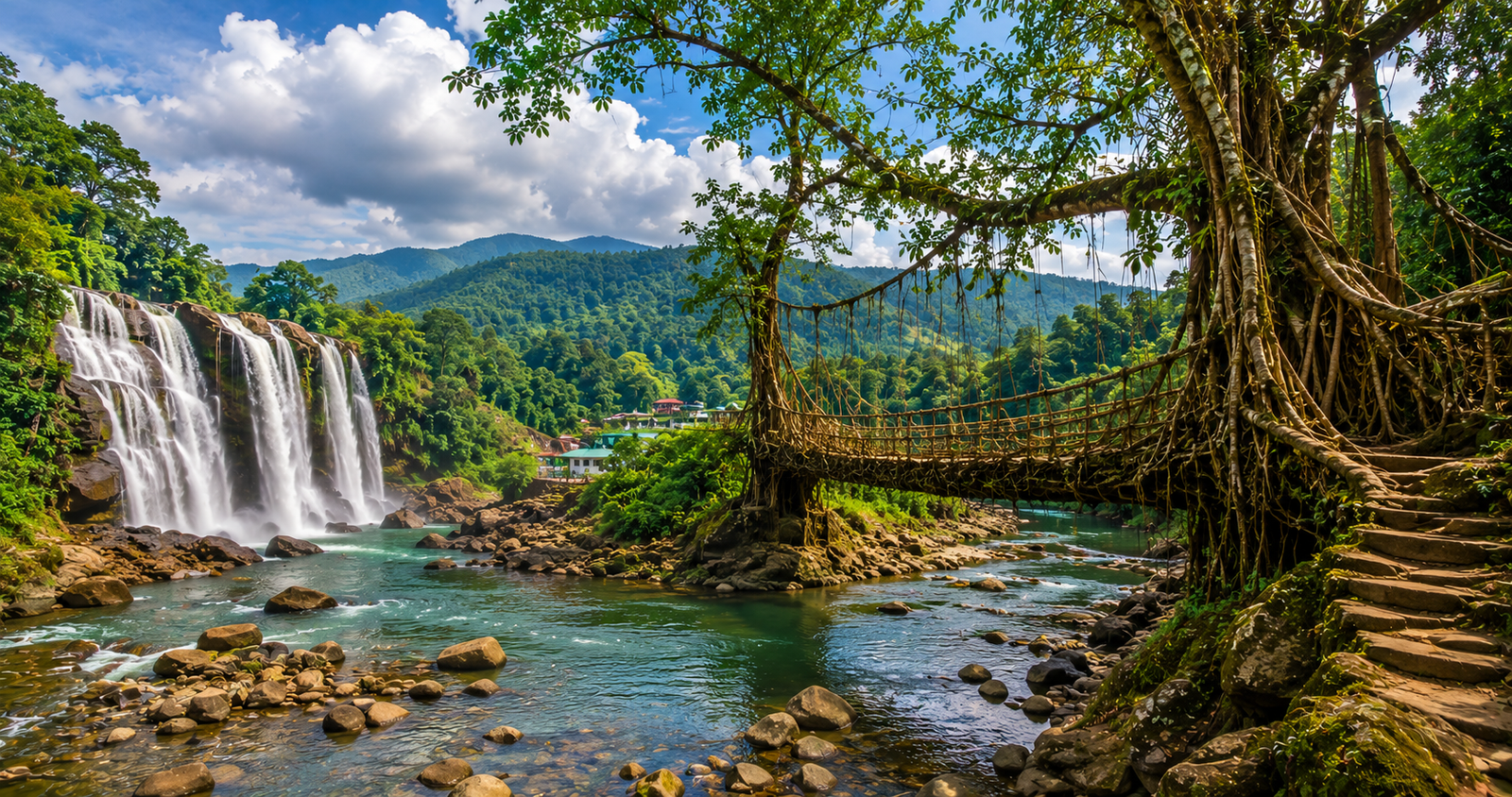 Assam and Meghalaya
