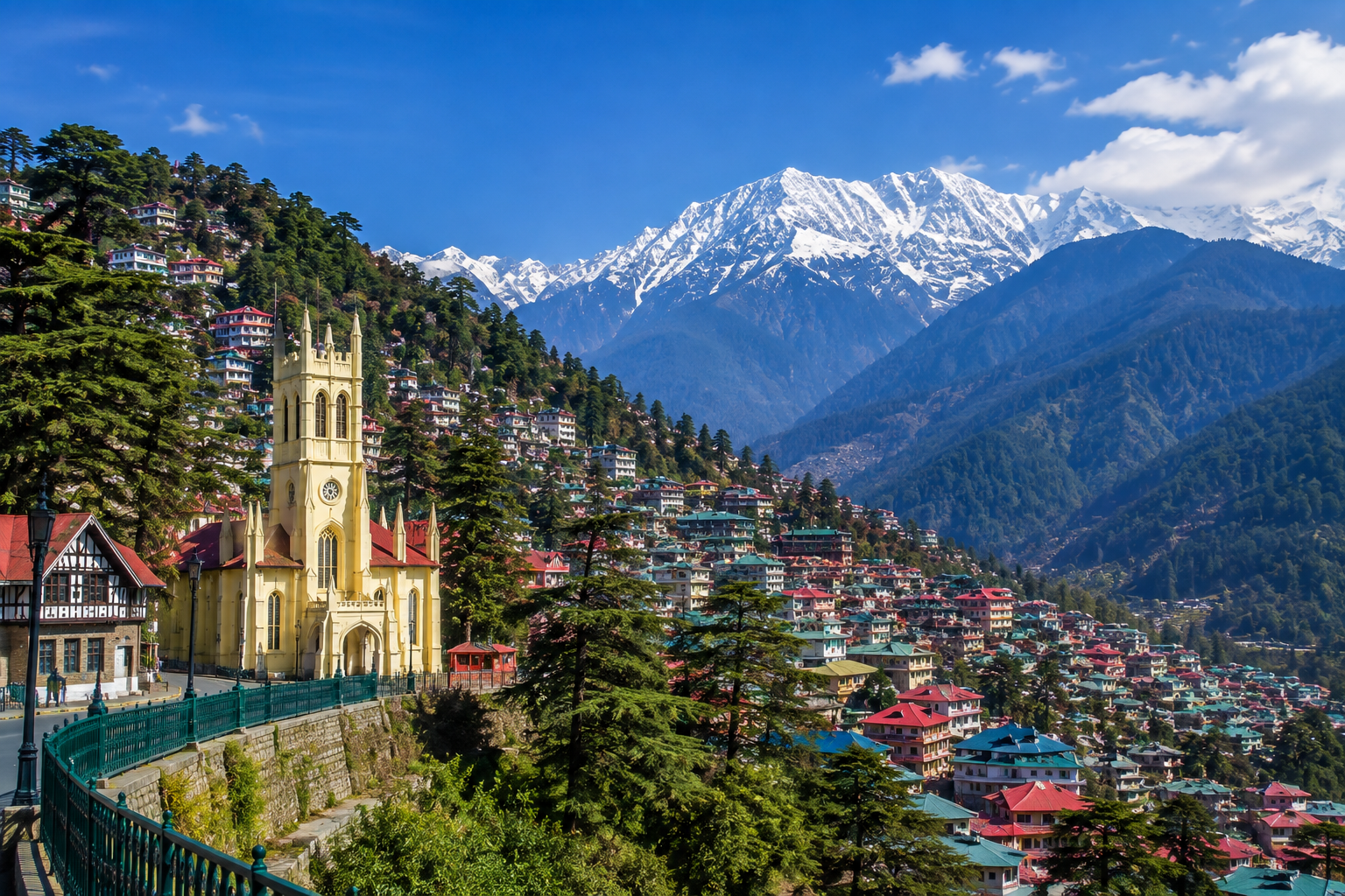 Simla and Manali